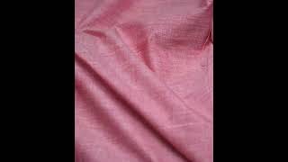 CHAMBRAY LIGHT RED KHADI COTTON 105 GSM HANDWOVEN FABRIC [upl. by Yednil]