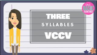 Syllabication with 3 VCCV Words Reading and Writing For Kids [upl. by Tj]