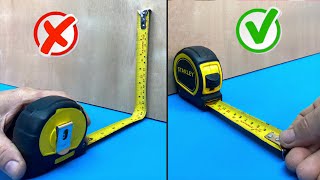 Why didnt I know about this Feature Before 9 Hidden Features of Tape Measures [upl. by Bel]