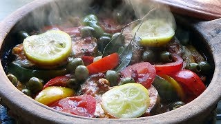 Tajine de poisson aux légumes prêt en 30 min chrono [upl. by Shreeves596]