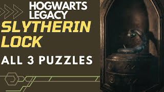 All 3 Slytherin Lock Solutions [upl. by Niessuh]