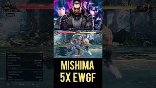 Top 3 Mishima Family 5X EWGF Combos [upl. by Brownson]