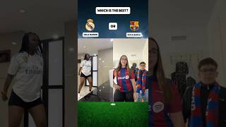 Which is the Best HALA MADRID Or VISCA BARÇA Pt 5 shorts dance music halamadrid viscabarça [upl. by Aikehs685]