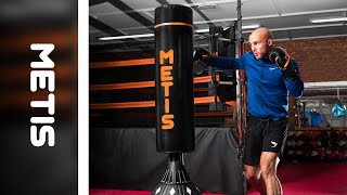 6FT FREESTANDING PUNCH BAG  METIS [upl. by Enerak]