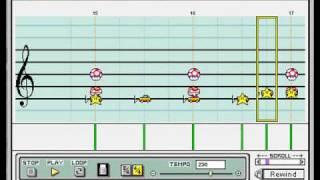 Pokemon DiamondPearl Spear Pillar on Mario Paint Composer [upl. by Une]