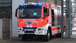 Neues Rosenbauer HLF 20 HLF 20 Hauptamtliche Wachabteilung Feuerwehr Langenfeld [upl. by Xonel425]