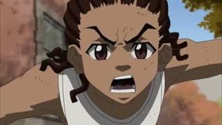 The Boondocks Season 2 Riley Freeman vs Butch Magnus Fight [upl. by Corso]