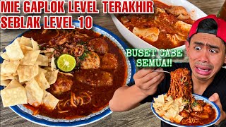 AKHIRNYA MAKAN MIE GAPLOK LEVEL TERPEDAS DAN SEBLAK LV 10 DI SEBLAK MAMA NARA [upl. by Aninad]