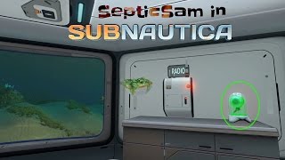 SepticSam in Subnautica  Subnautica trailer secrets  easter eggs SubnauticaNews 34 [upl. by Inohtna]