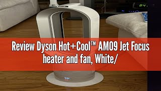 Review Dyson HotCool™ AM09 Jet Focus heater and fan WhiteSilver [upl. by Mik]