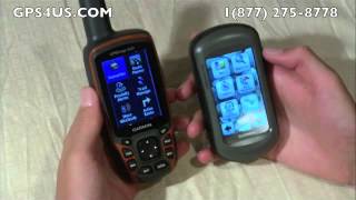 Garmin GPSMap 62s and Oregon 550 Comparison [upl. by Korman860]