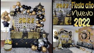 IDEAS PARA DECORAR FIESTA DE AÑO NUEVO 2022 Decoracion FIESTA AÑO NUEVO [upl. by Aborn]