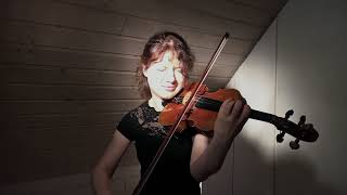 Asturias  Isaac Albéniz  Caroline Adomeit violin cover [upl. by Aube]