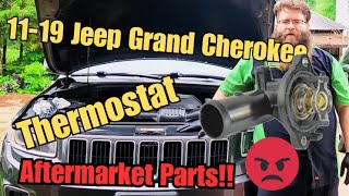 1119 Jeep Grand Cherokee Thermostat Replacement Motorad Strikes Again [upl. by Butterworth]