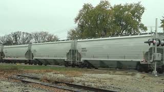 CP646 thru Pewaukee WI on 11324 1x0x1 wCP8562  KCS4688 [upl. by Nims729]