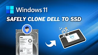 Safely Clone Dell Hard Drive to SSD in Windows 1011 [upl. by Onitrof877]