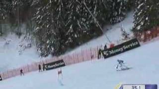 Massimiliano Blardone GS 1st run Alta Badia 2009 [upl. by Latrice]