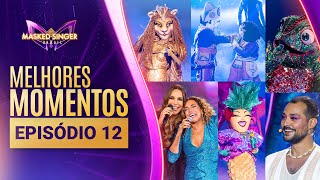 MELHORES MOMENTOS EPISÓDIO 12  TEMPORADA 2  THE MASKED SINGER BRASIL [upl. by Sansone]