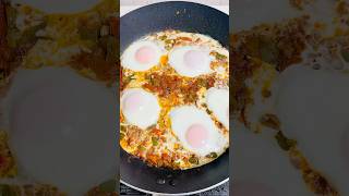 Shakshuka eggs eggrecipes shakshukarecipe ytreelshort shikshakshok cookingvideo easyrecipe [upl. by Kruger]