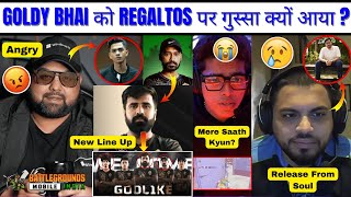 😱Ghatak Leaving Soul   Rebel Leaving Soul  😡 Goldy Bhai Angry On Regaltos  Bgmi News [upl. by Irra]