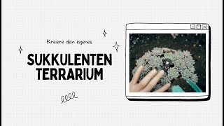 DIY Kreiere dein eigenes SukkulentenTerrarium [upl. by Ashbey]