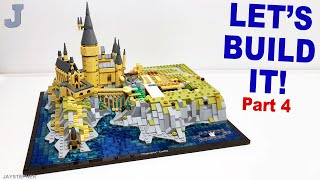 LEGO Harry Potter  Hogwarts Castle and Grounds  Lego Speed Build  Set 76419 [upl. by Dnalrag]