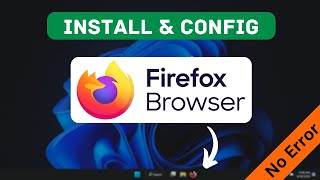 How to Install Firefox on Windows 1011  Chrome Alternative  Browser for windows [upl. by Piegari]