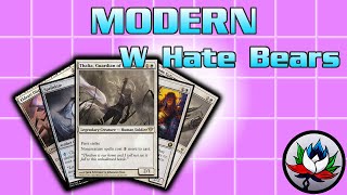 MTG  Annoying Mono White Hate BearsDeath and Taxes Modern Deck Tech for Magic The Gathering [upl. by Atworth670]