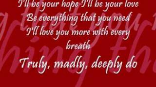 Savage Garden amp Truly Madly Deeply lyrics [upl. by Nyvets]