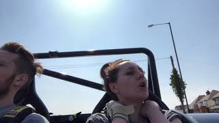 R1 powered Westfield kit car sisters reaction [upl. by Hultin]