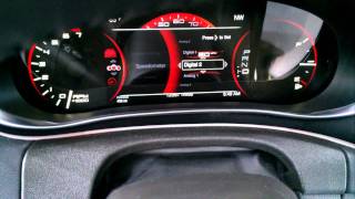 2013 Dodge Dart customizable dash cluster NAIAS [upl. by Orgalim]