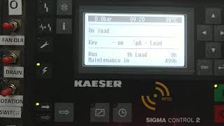 Kaeser pressure setting [upl. by Shumway]