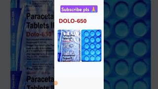 Dolo 650 Tablet ।। Dolo 650 tablet uses and their composition।।shorts viralshorts ytshorts [upl. by Naired723]