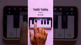 Yalili Yalila Piano Tutorial 🔥shorts [upl. by Algy]