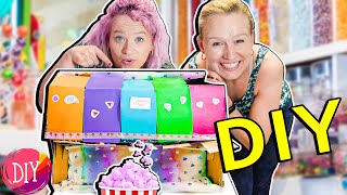 DIY CANDY AUTOMAT mit ÜBERRASCHUNGEN für die Crew [upl. by Annayrb]