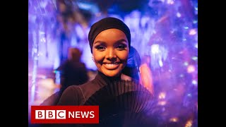 Halima Aden The first hijabwearing model speaks about leaving the fashion industry  BBC News [upl. by Cleasta]