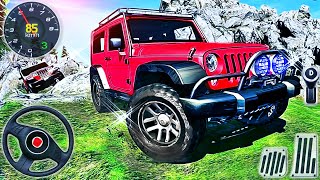 Jeep Racing Extreme 4x4 Offroad  Impossible Tracks Seaside SUV Prado Driving  Android GamePlay 3 [upl. by Silloh]