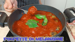 POLPETTE DI MELANZANE [upl. by Oalsecnew]