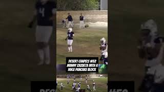 CIF SS FOOTBALL 2024 VASQUEZ MUSTANGS VS DESERT CHAPEL EAGLES [upl. by Pomfrey]