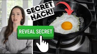 How to Cook Sunny Side Up Egg PERFECTLY NO Runny Whites [upl. by Ellehcsar]