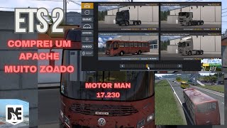 ETS 2 COMPREI UM APACHE USADO SEM AMORTECEDOR E TODO PODRE [upl. by Riancho]