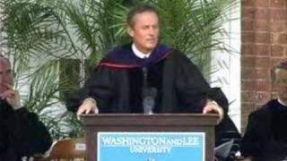 John Grishams Commencement Speech at WashingtonampLee Part 1 [upl. by Krute]