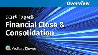 CCH® Tagetik Financial Close amp Consolidation  Close the books faster and always be right [upl. by Schmitt839]