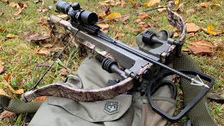 🦌 DEER SEASON PREP PT 2 SIGHTING IN OUR EXCALIBUR CROSSBOWS crossbow [upl. by Ahtis91]