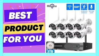 Hiseeu 5MP WiFi CCTV Camera Security System IR Night Vision [upl. by Biamonte]