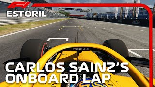 F1 2020 Estoril Circuit  Carlos Sainz Onboard  Assetto Corsa [upl. by Moyna]