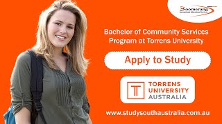 Bachelor of Community Services Program at Torrens University [upl. by Arbmahs]