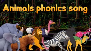 Animals phonics song for babies [upl. by Asek275]