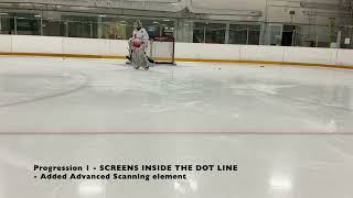 GOALTENDING Drill of the Week Sept 915 24 [upl. by Dlorrej121]