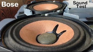 Bose Car Stock Speakers Sound Test 2 [upl. by Noizneb]